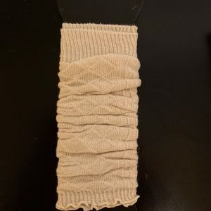 Cream Leg Warmers Never Been Worn!